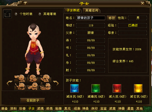 子女
